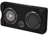 Technische Daten:<br>600/300 Watt MAX/RMS<br>Impedanz 2 Ohm<br>Abmessungen: 60 x 13,8 x 31 cm